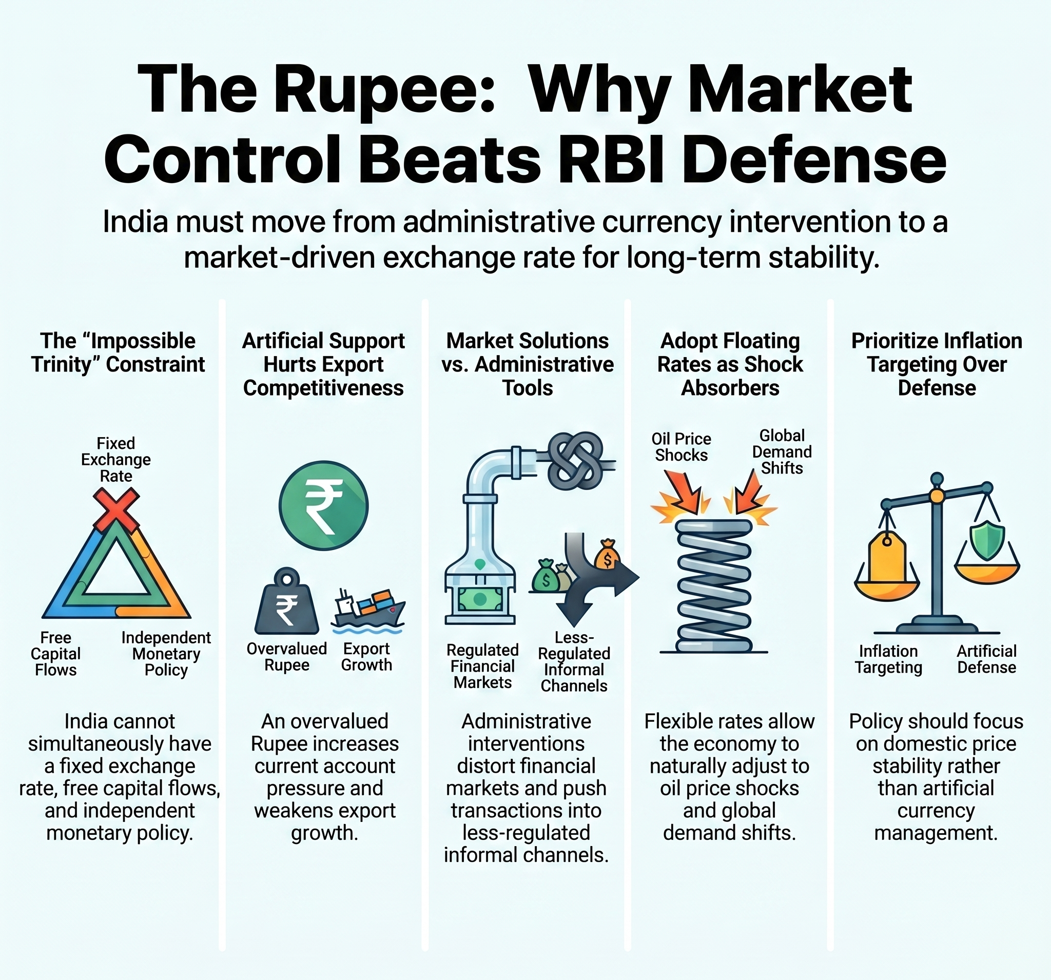 Currency policy is costing India